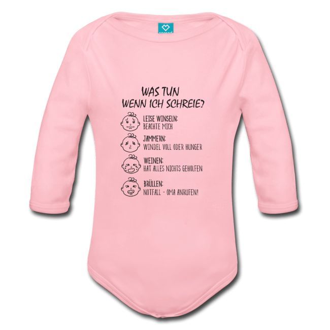 Babymode mit lustigen Sprüchen, Baby Strampler